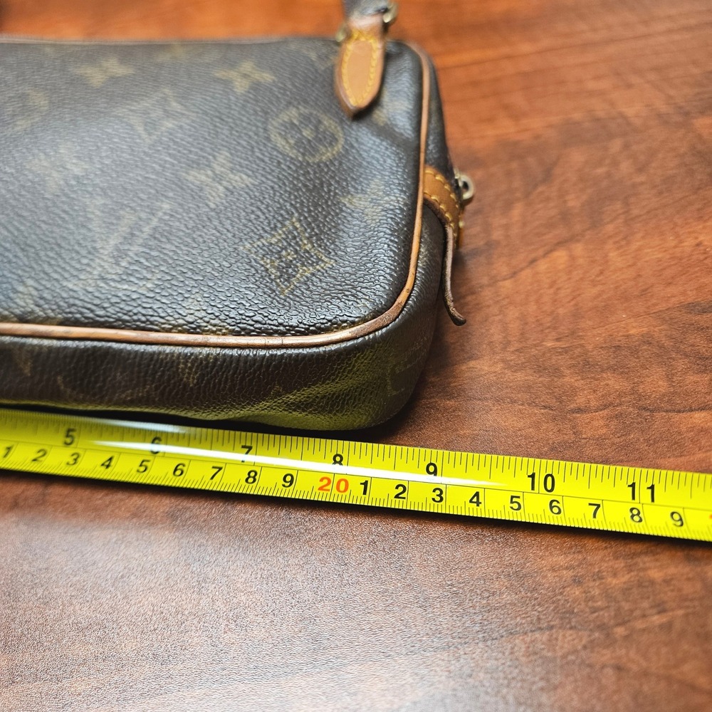 Louis Vuitton Marly Bandouliere Monogram Crossbody Bag Vintage SL0070 FR - Picture 6 of 14